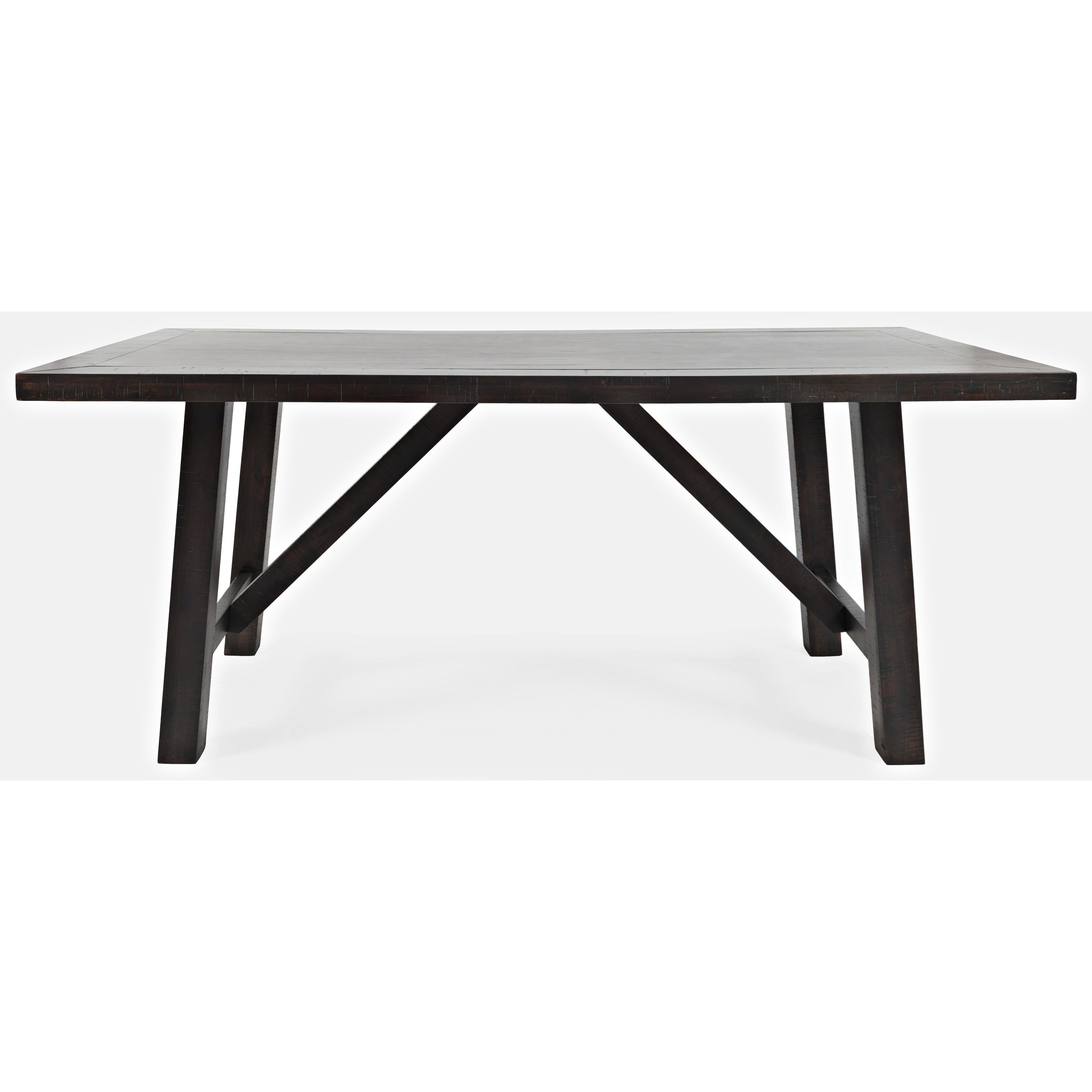 VFM Signature American Rustics Trestle Dining Table Virginia